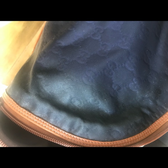 Gucci blue guccissima diaper bag - Picture 7 of 7